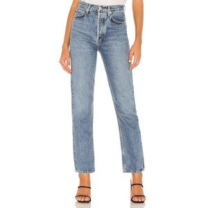 Agolde 90’s Pinch Waist Jeans in Navigate sz 26